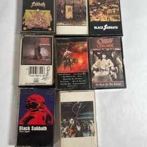 Black Sabbath‎ and Ozzy Osbourne Cassette Collection